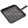 Universal Universal Grill Pan 285x275mm With Handle & Grid