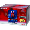 Sony Standard 8mm Camcorder Tape Pack (Pack Of 3)