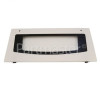 Premiere Outer Door Grill White Glass