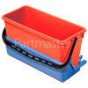 Numatic AK6 - Extra Front Tray Blue, With 15-litre Bucket, Red