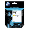 Hewlett Packard Genuine No.72 Yellow Ink Cartridge (C9400A)