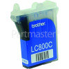 Brother Genuine LC800C Cyan Fax Cartridge