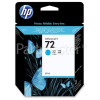 Hewlett Packard Genuine No.72 Cyan Ink Cartridge (C9398A)