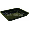 Indesit Oven Drip Tray : Black Enamel (Baking Tray) L 330mm W 280mm