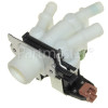 Electrolux Group Cold Water Triple Solenoid Inlet Valve : 180Deg. With Protected (push) Connectors