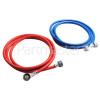 Bosch Washing Machine Water Inlet Fill Hoses 1 X Hot & 1 X Cold 2.5M Long