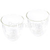 Delonghi Cappuccino Cups (Pack Of 2)