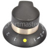 Stoves 059056600 Obsolete Knob:Control-grill Black 058568000