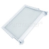 Admiral GC2027HNKBS Fridge Top Glass Shelf Assembly : 415x320mm