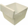 Castor Right Hand Crisper Drawer - White