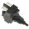 White & Brown AT 1300 Push Button On/Off Switch 4Tag With Small Dia. Shaft