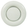 100mm Metal Ceiling Air Supply Valve - White Powder Coated