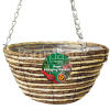 Kingfisher 12" Rope Hanging Basket