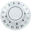 Ariston Wash Timer Control Knob - White
