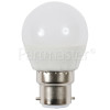 LyvEco 6W LED BC/B22D Golf Ball Bulb (Warm White) Non Dimmable