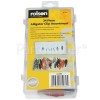 Rolson 24 Piece Electrical Clip Assortment Kit