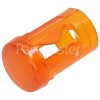 Control Lamp Lens Cover - Orange / Amber