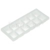 LFC60W10 Universal Ice Cube Tray : Also Fits Amica/Asko/Etna/Everglades/Fridgemaster/Gram/Korting/Listo/OK/SB Electronics/Upo HISENSE KG249A++WE Etc.