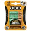 JCB AA NiMH 1200mah Rechargeable Batteries