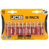 JCB AA Zinc Batteries