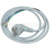 Princess WM7000 Power Cord Assembly (2 Pin Euro Plug)