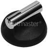 Belling Cooker Control Knob - Black / Chrome