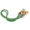 Rolson 2 Piece Bungee Cord / Strap / Tie Down For Travel Luggage / Goods Etc. - 900 X 12MM