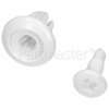 New World 444440035 Hotplate Button Holder - White