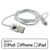 Apple iPhone 1.0m Lightning & Micro USB Cable - White