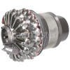Dyson Satin Nickel/Red Cyclone Assembly