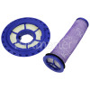 Dyson Pre-Motor & HEPA Post Motor Filter Kit - Non-ERP Versions ONLY