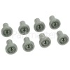 Arthur Martin Upper Basket Wheel Pack Of 8, Grey