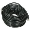 CAT6 RJ45 Patch Lead: Black: 20m