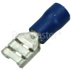 6.3mm Blue Female Push-On Terminal - Pack Of 100