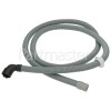 Electrolux 2.2m Drain Hose Straight 23mm To Right Angle 35mm Fitting