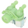 Candy GC 1071D-01 Cold Water Double Inlet Solenoid Valve : 180Deg. With 12 Bore Outlets & Protected (push) Connector Pins