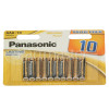 Panasonic AAA Alkaline Power Batteries (Pack Of 10)