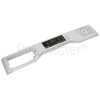 Candy White Control Panel Fascia Assembly