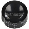 Hygena Main Oven Control Knob - Black