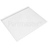 LG Upper Freezer Glass Shelf Assembly : 310x260mm