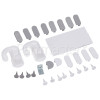 Beko Left Hand Door Hinge Kit