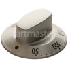 Gorenje Cooker Control Knob - Silver