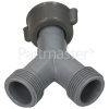 Care+Protect Universal Inlet Hose Y-Connector 20mm Diameter