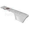 Candy Control Panel Fascia Assembly - White