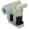 Hotpoint Cold Water Double Solenoid Inlet Valve : 180Deg. With 14.5 Bore Outlets