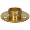 Wellco Brass 1/2" Screw Entry Backplate