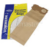 Menalux 6970P Vorwerk / Folletto / Kobold Vk Dust Bag (Pack Of 5) - BAG97