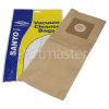 Sanyo SCPU1 Dust Bag (Pack Of 5) - BAG166