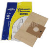 White & Brown TB4 Dust Bag (Pack Of 5) - BAG192