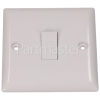 Wellco Slimline 1 Gang 1 Way Light Switch